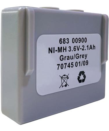 Buy 5-Pack 3.6V 68300900 Batteries for HETRONIC Remote Control - 2100mAh Rechargeable NiMH | International Shipping Available - Buy Online on GoSupps.com