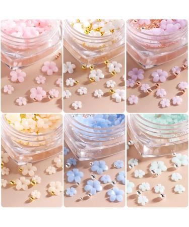 Flower Nail Charms Nail Rhinestone Nail Decoration Women Girls Valentines DIY Manicure Supplies (Color : C) - Buy Online on GoSupps.com