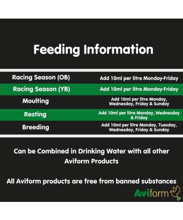 Aviform ULTIMATE Max NEW FORMULA Complete Supplement for Racing Pigeons 2500ml - Buy Online on GoSupps.com