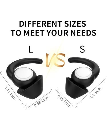 Wutan Earplugs - Reusable Silicone Noise-Reducing Earplugs for Sleeping Swimming & Concerts | Adult Hearing Protection (White) - Buy Online on GoSupps.com