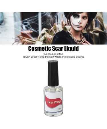 Bagima Makeup Scarring Liquid Makeup Rigid Collodion with Brush Cosmetic Special Effects Liquid Makeup for Halloween Costume - Buy Online on GoSupps.com