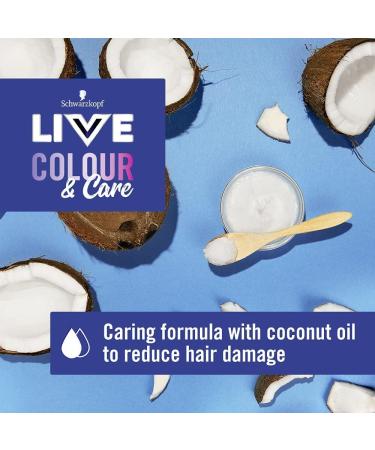 Schwarzkopf LIVE Colour & Care Hair Mask 5 Minute Wash Out Ruby Red Dye 150ml - Lasts up to 6 Washes - Buy Online on GoSupps.com