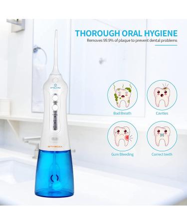 GT MEDIA Cordless Water Flosser Oral Irrigator - Professional Dental Teeth Cleaner(IPX7 Waterproof, 3 Modes, 5 Jet Tips) - Buy Online on GoSupps.com