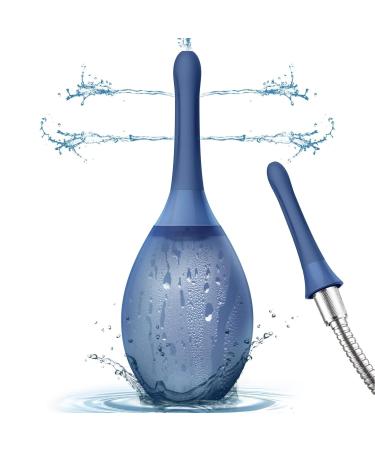 Anal shower intestinal cleansing enema Douche - Insert device intestinal flushing anti -backflow Intime shower anal Douche with 7 spray holes connected to a shower hose
