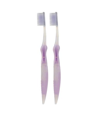 Sofresh Flossing Toothbrush - Adult Size | Your Choice of Color | (2  Purple)