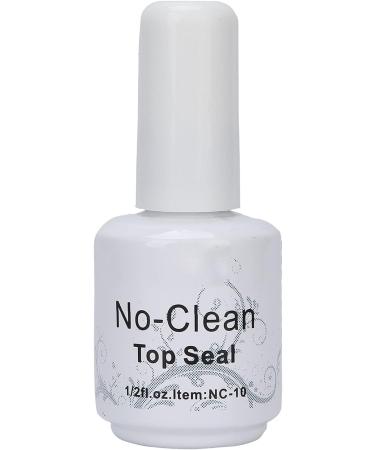 No Wipe Top Coat Gel Polish Protection High Shine Safe Mild 15ml Top Coat Professional for Family Gathering for Home for Dating Party - Buy Online on GoSupps.com