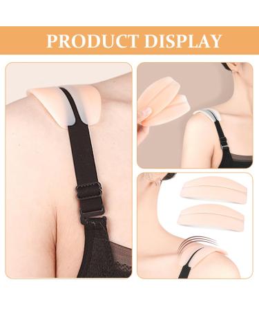 JECOMPRIS 8pcs Shoulder Pads Push Adjustable Bra Hanging Clip Invisible Bra Adjusters Clear Straps - Buy Online on GoSupps.com