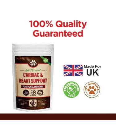 Hawthorn Heart Murmur Supplement for Dogs | Pet Cardio Strength Vitamins for Heart Health | Made in USA 4oz - Buy Online on GoSupps.com