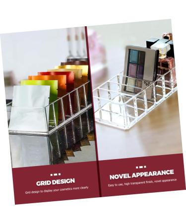 FRCOLOR Makeup Organzier Box Makeup Storage Box Make up Holder Eye Shadow Holder Large Cosmetic Rack Makeup Eyeshadow - Buy Online on GoSupps.com