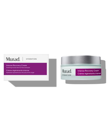 Murad Hydration Intense Recovery Cream - Deeply Moisturizes Severely Dry and Stressed Skin - For Face and Eyes 1.7 Fl Oz