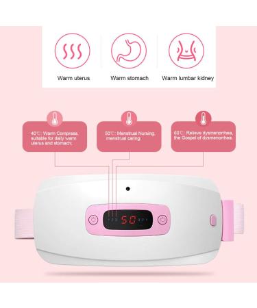 Uterus Heating Belt - Adjustable Electric Hot Compress for Pain Relief | Portable & Intelligent Temperature Control - Buy Online on GoSupps.com