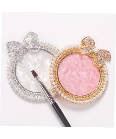 FRCOLOR Nail Palette the office theoffice manicure color mixing plate foundation mixing plate makeup palette makeup pallet nail art painting plate Nail Art Palettes nail art board make up - Buy Online on GoSupps.com