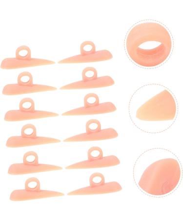 NOLITOY 12pcs Toe Support Gel Pads - Bunion & Hammer Toe Cushions Silicone Callus Cover for Comfort - Perfect for Yoga & Everyday Use - Buy Online on GoSupps.com