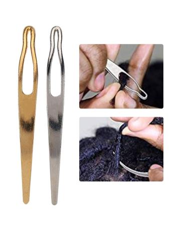 2PCs Dreadlocks Tool | Interlocking Needles & Wig Making Tools | Easyloc Hair Tool for Perfect Dreadlocks - Buy Online on GoSupps.com