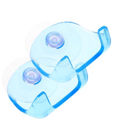 Plafope 2 pieces of razor holder suction rapper razor -razor hanger hanger handwell hanger razor shaver organizer frame suction coach shaver holder shaver hook suction cup
