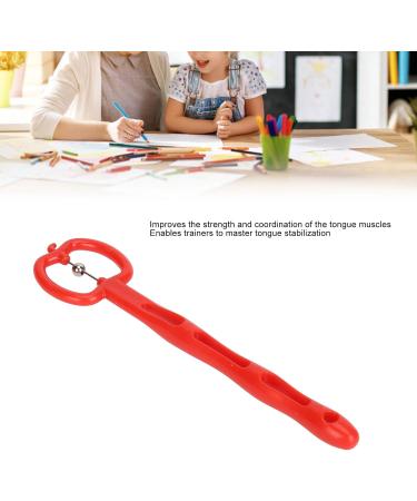 Oral Muscle Exerciser for Slurred Speech Recovery - Portable Tongue Tip Trainer for Elderly (Red) | Enhance Speech & Swallowing - Buy Online on GoSupps.com