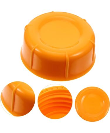 Vaguelly Breastmilk Bottles Cap 20 Pcs Baby Bottle Seal Cap Water Bottle Travel Food Grade Pp Water Proof Leak Proof Lids Orangex2pcs 4.3x4.3x1.5cmx2pcs - Buy Online on GoSupps.com