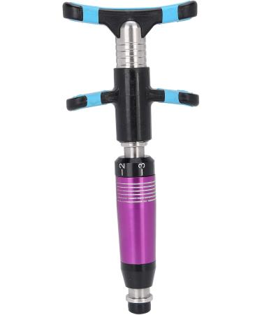 Manual Spine Bone Correction Gun - Handheld Chiropractic Adjustment Tool (Purple) | International Shipping Available - Buy Online on GoSupps.com