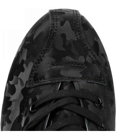 High-top Cowhide Roller Skates for Youth - Black Camo Flash - Size 41/US 9 - Buy Online on GoSupps.com