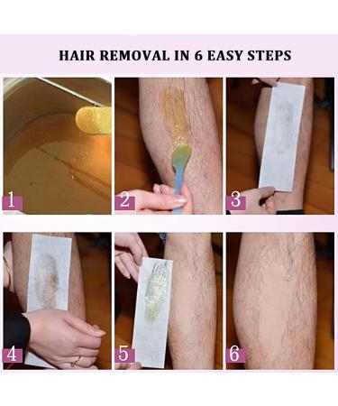 Disposable Hair Removal Paper - 100 Sheets 20x7 cm | Effective Waxing & Depilation Supplies - International Shipping Available! - Buy Online on GoSupps.com