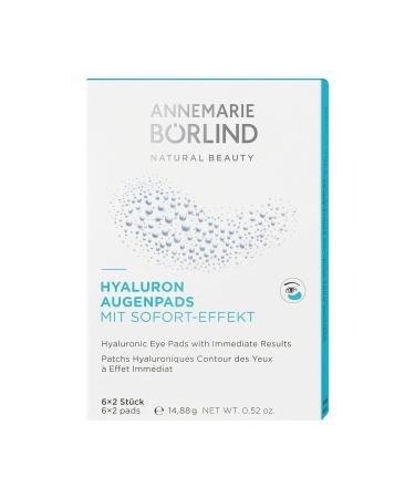 Shop Annemarie B rlind Hyaluron Eye Pads - Double Pack for First Wrinkles & Moisture Care | Vegan & Effective - Buy Online on GoSupps.com