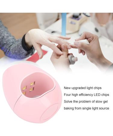 Buy Mini LED Nail Lamp - 16W Pink Rose Shape UV Gel Nail Dryer - Fast-Drying USB-Powered Single Finger Button - Buy Online on GoSupps.com