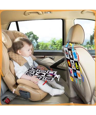 Beiens Baby Toys 0-6 Months: Tummy Time Crinkle Toys with Mirror | High Contrast Sensory Toys for Newborns | Gender-Neutral Gift Set - Buy Online on GoSupps.com
