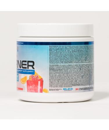 Believe Supplements Energy Burner: Maximize Fat Metabolism Muscle Recovery and Performance - Boost Endurance Reduce Fatigue and Enhance Alertness for Intense Workouts! (Pink Lemonade) - Buy Online on GoSupps.com