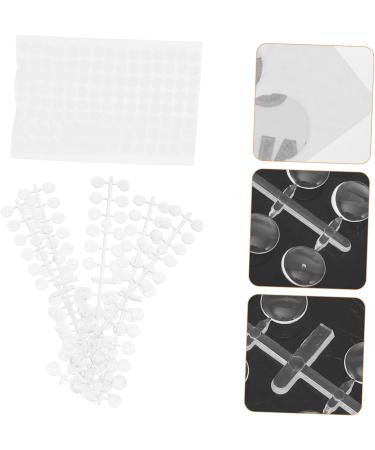 minkissy Nail Display Board Nail Tips Color Display Manicure Color Chart Nail Art Display Chart Nail Color Display Chart Clear Nail Polish Manicure Show Cards Plastic 3d Acrylic Mini 20x3.5cm As Shown 1 - Buy Online on GoSupps.com