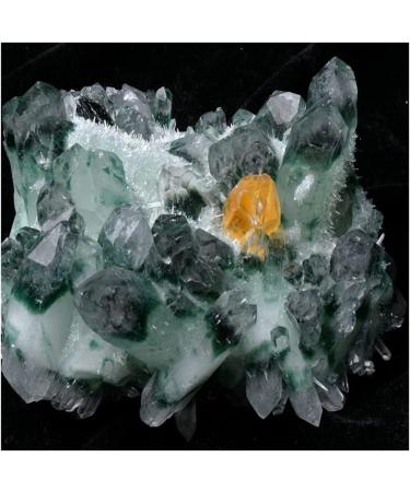 Natural Crystal Rough Natural Green Crystal Tibetan Quartz Crystal Big Cluster - Buy Online on GoSupps.com