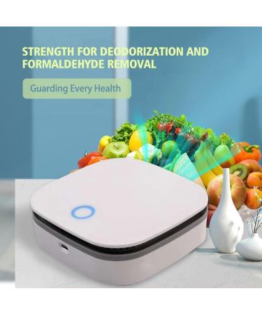 PandaXun Smoke Odor Remover for Home Odor Remover Machine for Smoke Smell Mini Odor Purifier for Home Car Refrigerator Shoe Cabinet - White - Buy Online on GoSupps.com