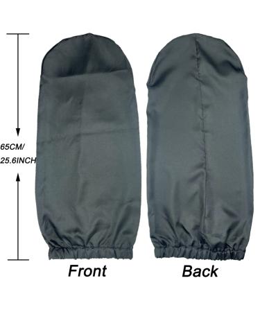 4 Pcs Silky Satin Bonnet Set for Women - Long Sleep Cap for Braids - Buy Online on GoSupps.com