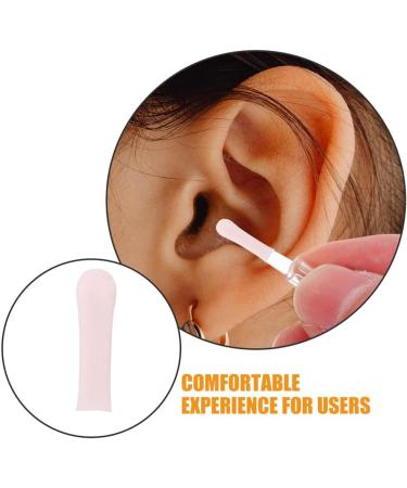 FRCOLOR Silicone Ear Spoon Replacement Tips - 5 Pack Reusable Ear Cleaner Accessories for Wax Removal (Rose) | International Shipping Available - Buy Online on GoSupps.com
