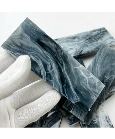 2PCS 160X50X8MM Marble Texture Acrylic Knife Scale Sword Blank Set - Buy Online on GoSupps.com