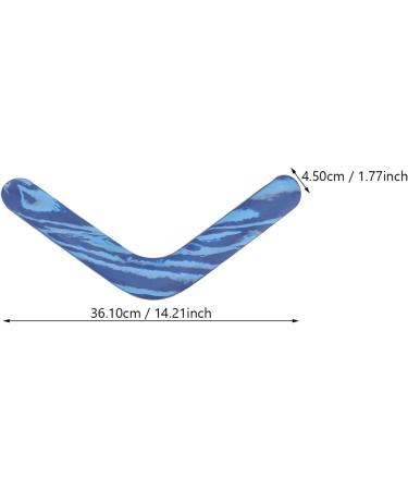 Buy Toyandona Blue Boomerang - Safe Triangle Outdoor Toy for Kids | Perfect for Birthdays & Leisure Games - Buy Online on GoSupps.com