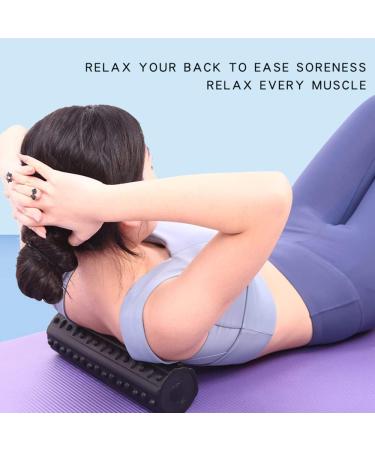 Shop LTLClz Vibration Roll - 5 Speed Yoga Massage Device for Post-Workout Pain Relief & Deep Muscle Relaxation - Buy Online on GoSupps.com