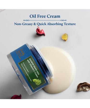 Blue Nectar Vitamin C Face Moisturizer for Oily & Acne Prone Skin | Oil-Free Non-Greasy Cream with Grapeseed | 19 Herbs for Men (1.76 fl oz) - International Shipping Available - Buy Online on GoSupps.com