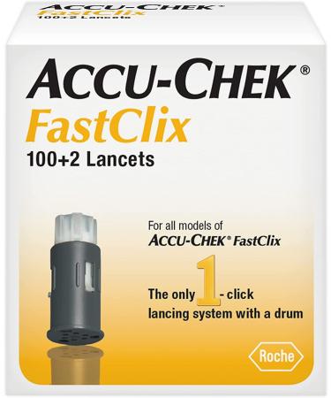 Accu-Chek, Fastclix Lancets 102, 1 Count - Buy Online on GoSupps.com