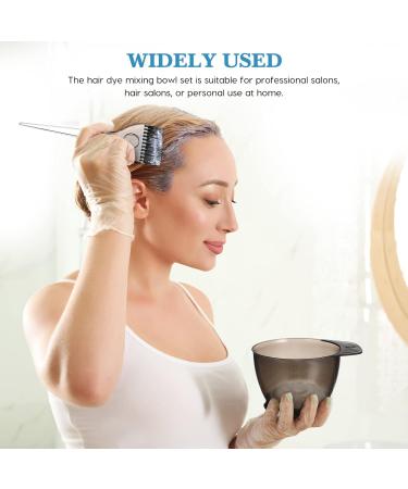 GLEAVI Hair Dye Kit Mixing Bowl and Brush Hair Color Brush and Bowl Hair Coloring Kit Hair Color Kit Salon Supplies Hair Dye Suite Hair Dye Brush - Buy Online on GoSupps.com