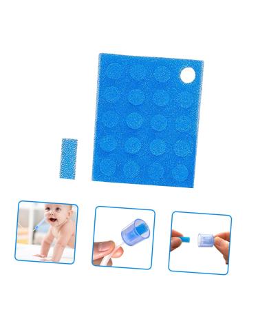 TOYANDONA 40pcs Respiratory Sucker Aids Sponges - Infant Nose Cleaner Filters for Aspirator - Blue Sponge Replacement Filters - Baby Hygiene Essentials - Buy Online on GoSupps.com