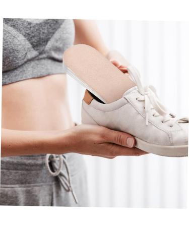 NOLITOY Height Increasing Insoles for Women | 2 Pairs Heel Cushion & Lift for Sneakers | Adjustable Suede Shoe Pads - Buy Online on GoSupps.com