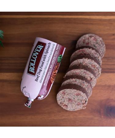 Rollover Beef Dog Food with Spinach - 400g - Buy Online on GoSupps.com