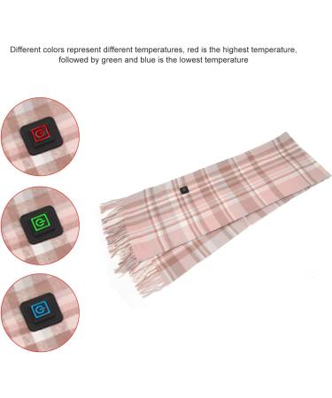Changor Heated Neck Warmer - Comfortable Electric Wrap with Skin-Friendly Double Layer & Zip Pocket - Autumn Pink - Buy Online on GoSupps.com