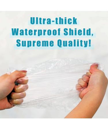 Myhomebody Extra Thick Disposable Shower Cap | Transparent Shower Caps for Women | 50 Pack - Ideal for Long Hair & Salon Use | Durable Shower Accessories - Buy Online on GoSupps.com