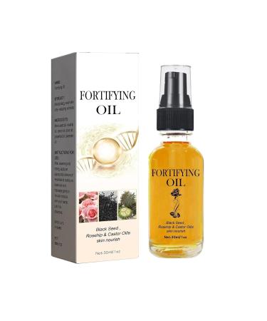 EXQST Castor Oil Black Seed Oil, Castor Oil Black Rose Hip Seed Oil, Natural Skin Care, Collagen Promotes Anti-Aging