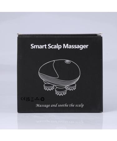 Brifit Electric Scalp Massager - USB Charging Head Massage Device with 4 Kneading Heads 3 Modes IPX6 Waterproof for Dogs & Body Relaxation - Portable Blue - Buy Online on GoSupps.com