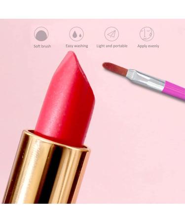Disposable Makeup Lip Brushes - 100pcs Set | Mini Lip Applicator Wands for Smooth Lip Makeup Application - No Shedding - Buy Online on GoSupps.com