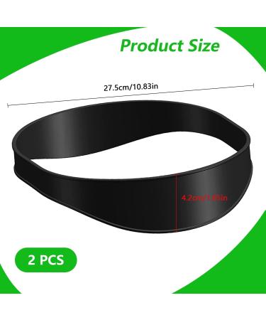 2 Pieces Silicone Curved Haircut Ligaments - Neckline Bearing Template & Hair Cutting Contours Stencil (25cm) - Perfect for Home Haircuts - International Shipping Available - Buy Online on GoSupps.com