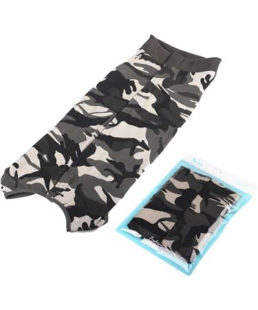 XXL Camouflage Doton Hospital Suit for Dogs & Cats - Wound Protection Medical Clothing & After Operation Recovery - Buy Online on GoSupps.com