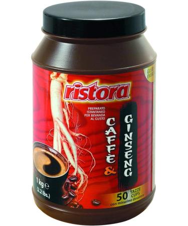  Italian Gourmet E.R. Ristora Caff al Ginseng Instant Coffees with Ginseng Mix for Drinks Breakfast for 50 Cups with Measuring Cup 1 kg Set of 3 - Buy Online on GoSupps.com